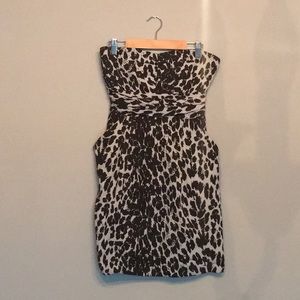 Cheetah Print Cocktail Dress